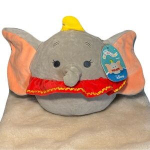 Squishmallows Disney Dumbo Plush NWT 8”
